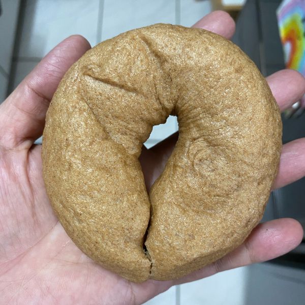 無油 無糖 無麵粉100%全麥低gi貝果：lavons 一起做