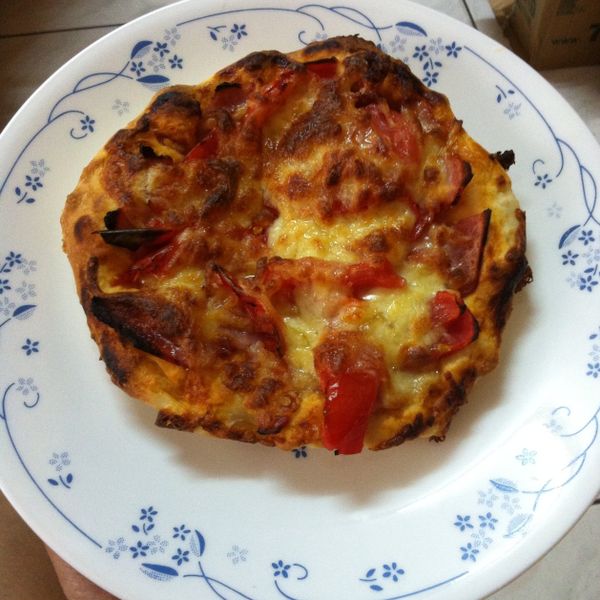 薄皮批薩 : 陳傻妞一起做