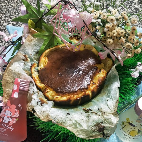 巴斯克起司蛋糕🧀️ : 蔡鈴鈴一起做