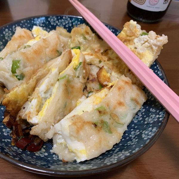 古早味蛋餅：豌豆酥 一起做