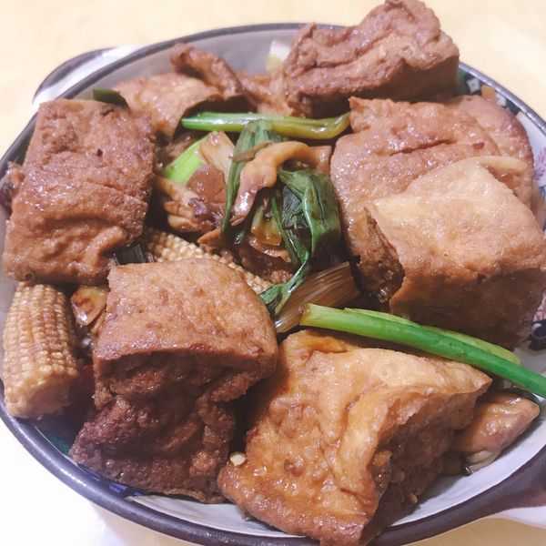 紅燒油豆腐 : Tiffany Liang一起做