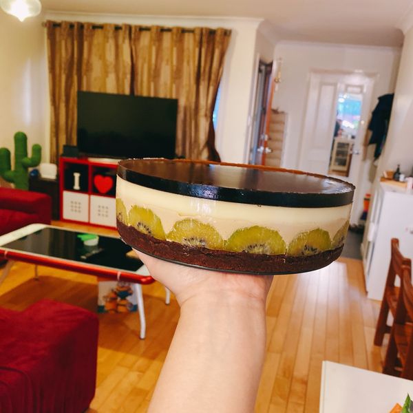 🍮焦糖布丁乳酪蛋糕🍮（5吋、免烤箱） : Helen Chen一起做