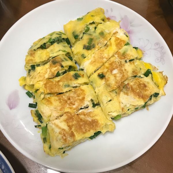 韭菜烘蛋 : 小廚媽咪一起做