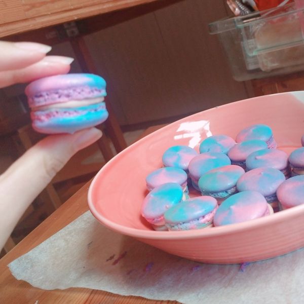 情人節馬卡龍 : Annie  Wang一起做