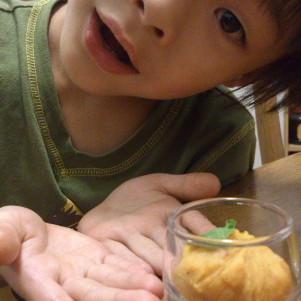 地瓜甘栗茶巾絞 : Hui-Ping Tsai一起做