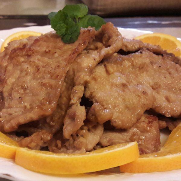 嫩煎里肌肉~超簡易料理 : candy一起做