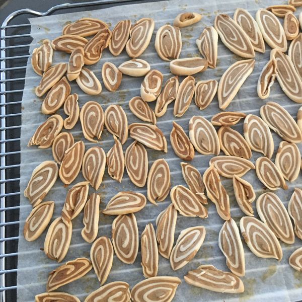 無蛋無奶油可可巧克力抹茶雙色耳朵餅乾❤! : Julia Hsieh一起做