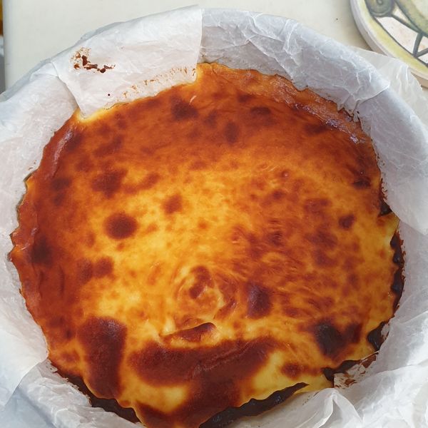 【氣炸鍋】巴斯克起司蛋糕 : 劉璇一起做