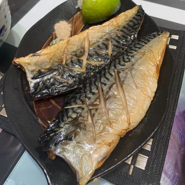氣炸、乾煎都簡單 烤鯖魚 : Sharon一起做