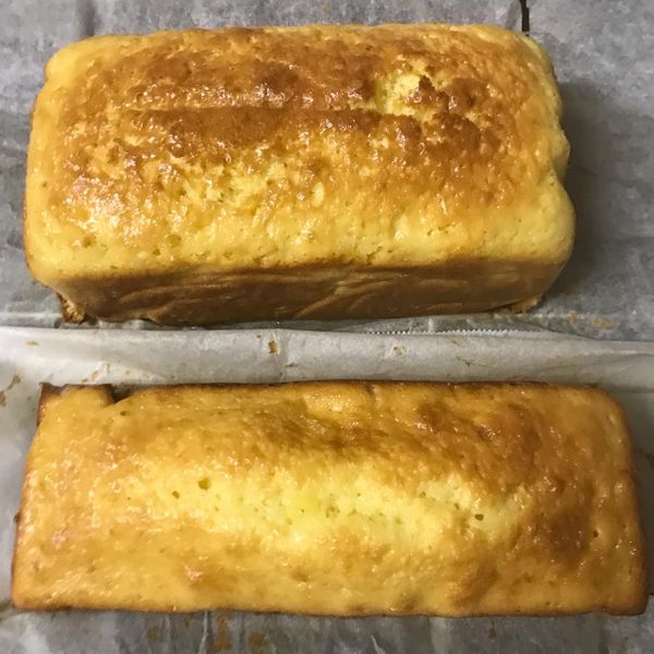 鮮奶油香草磅蛋糕 : 賴草莓一起做