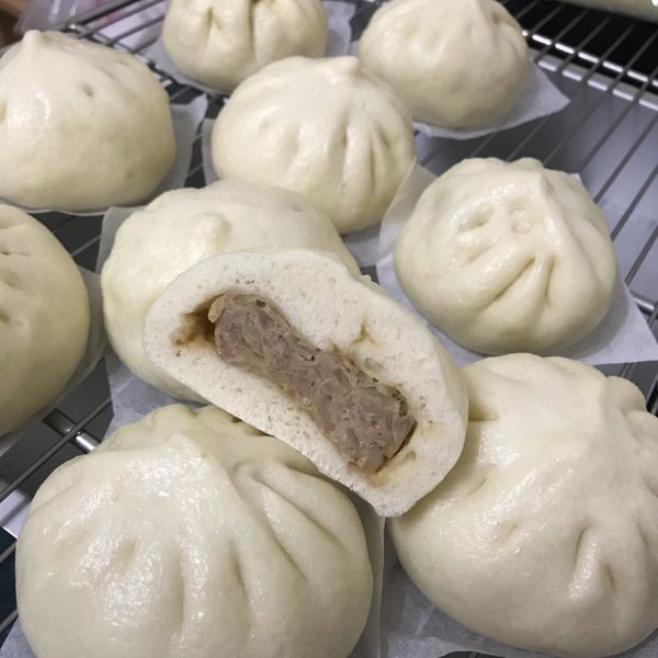 高麗菜鮮肉包 : 凱媽一起做