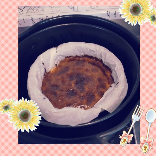 巴斯克乳酪蛋糕(By比依氣炸鍋)：Arlene Hsu 一起做