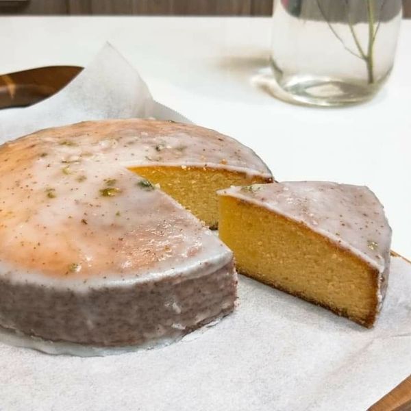 👩🍳蜂蜜檸檬🍋糖霜磅蛋糕:Christina 🍩🍮🍰 一起做