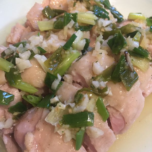 蔥油雞-簡單電鍋料理 : Nicole Yang一起做