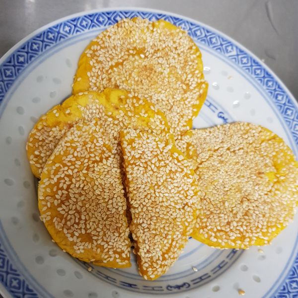 芝麻南瓜Q餅:Shelly Lai 一起做