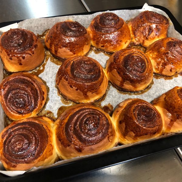 輕鬆學會~手揉肉桂麵包捲 : 二馬太太一起做