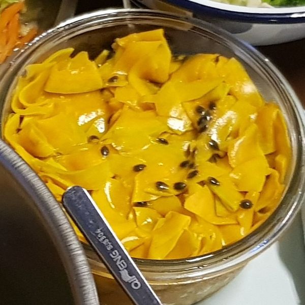 脆脆百香南瓜 : Apple一起做