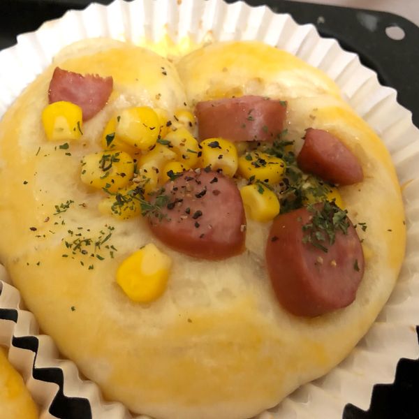 火腿玉米麵包 : Yixuan Lin一起做