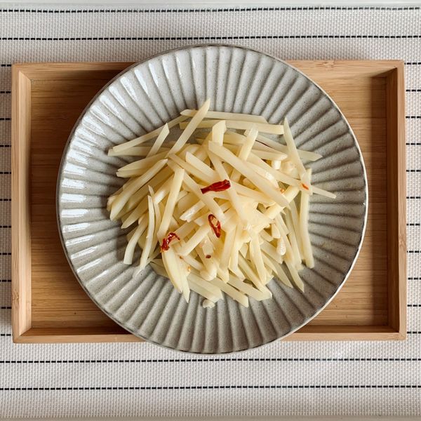 道地眷村味-醋溜土豆絲(馬鈴薯) : Penny一起做