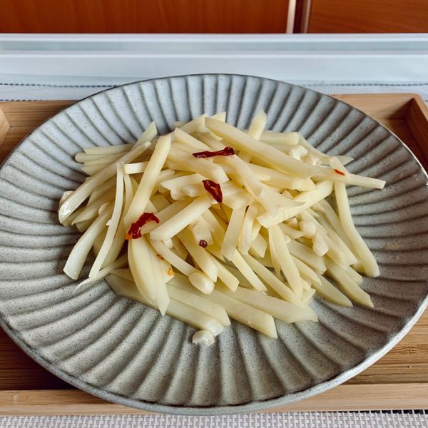 酸辣土豆絲（馬鈴薯絲） : Penny一起做