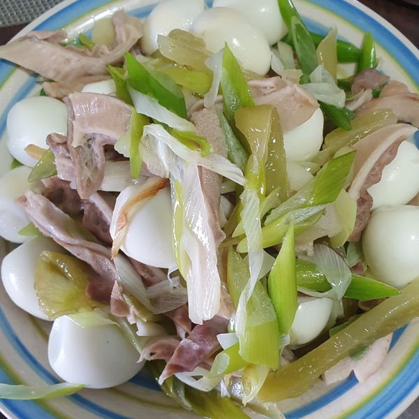 酸菜炒豬肚 : 吟一起做