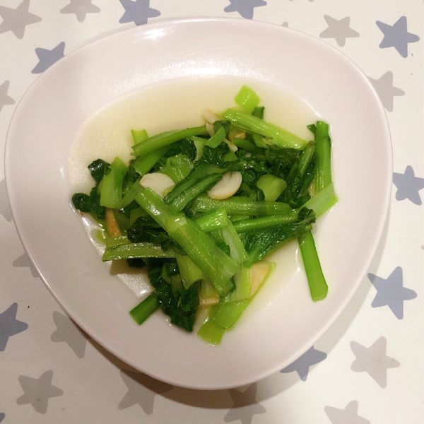 清炒青江菜：Irene Chen 一起做