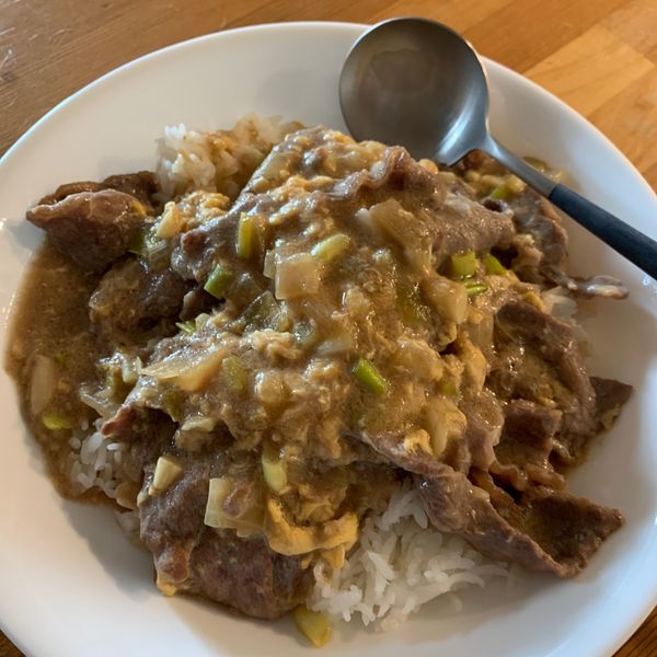 滑蛋牛肉燴飯 : 陳妍孜一起做