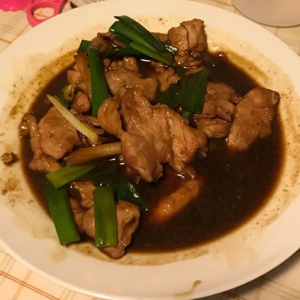 蔥燒豬肉片 : Joey Chuang一起做