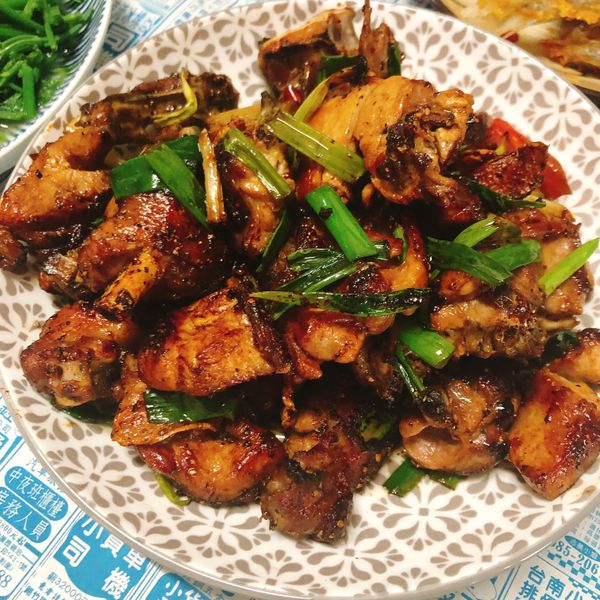 蔥燒雞腿 : Lu一起做