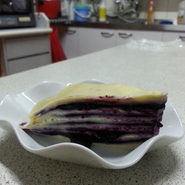 ｜French｜法式藍莓千層薄餅 女神！ : 賴玉盈一起做