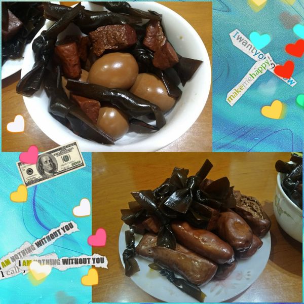 ღ小吟愛做菜ღ 夜市小吃~東山鴨頭-滷味 : fanny一起做