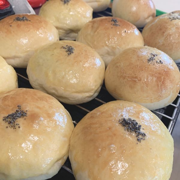 紅豆麵包（中種法） : Ting一起做