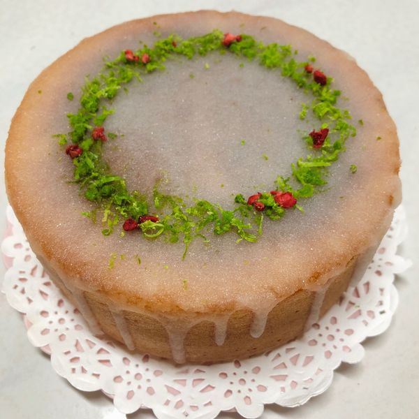 🍋老奶奶檸檬蛋糕🍋（6吋、全蛋打發）：滿天欣 一起做