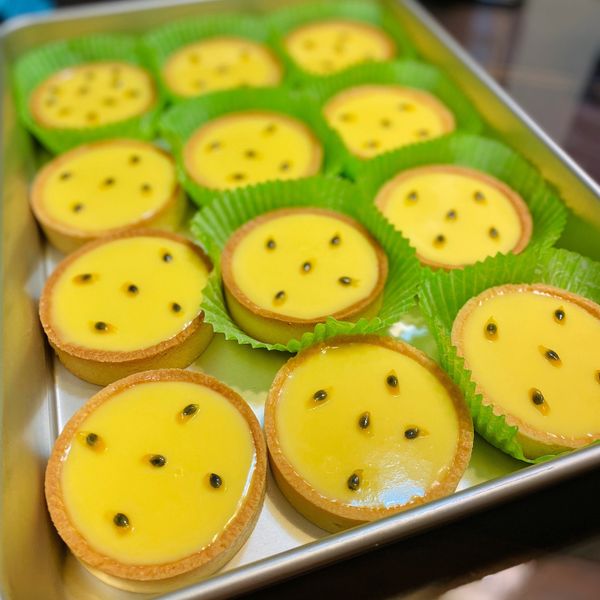 夏日百香果塔（免吉利丁） : 許茹婷一起做