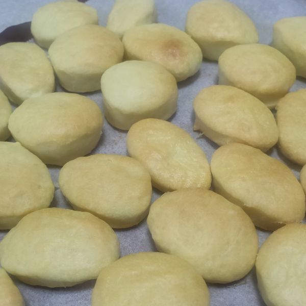 蘋果牛奶小麵包：小淵子 一起做