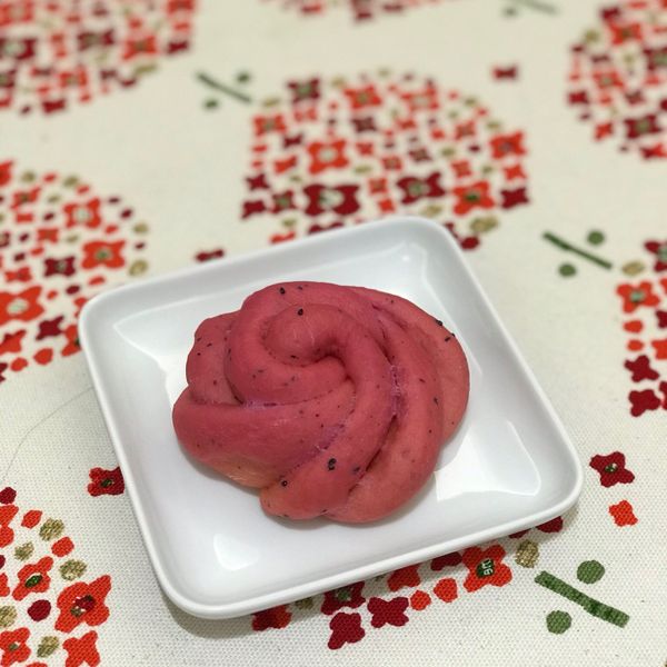 紅龍果麵包：Irene Huang 一起做