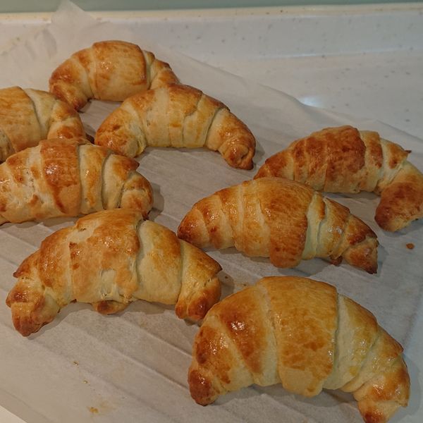 三峽美食~金牛角麵包 : Ivy Chen一起做