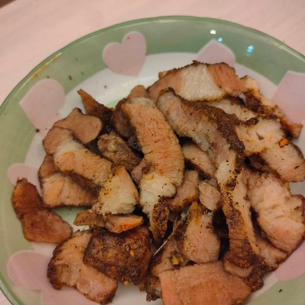 鹹豬肉：Chih 一起做
