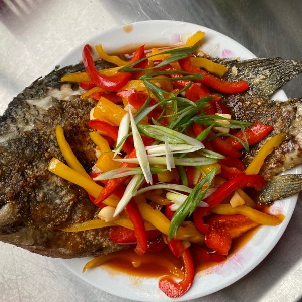 甜椒糖醋魚 : 汪慧慧一起做