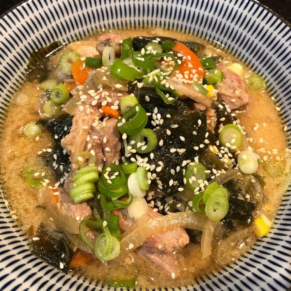 日式豬肉牛奶拉麵 [影片示範] : evara2000一起做