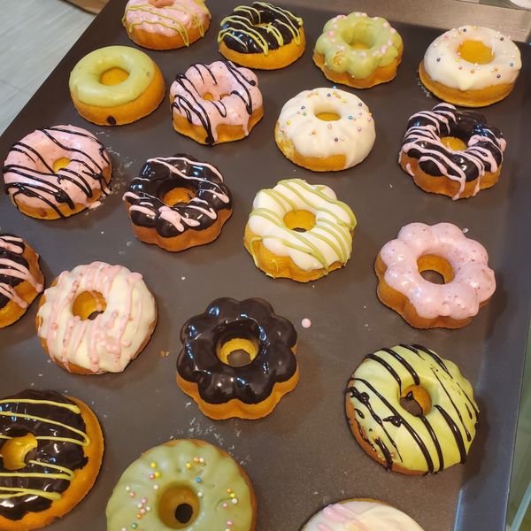 鬆軟綿密甜甜圈：♛Elvira夢幻國度♛ 一起做