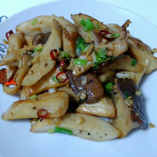 椒鹽杏鮑菇 : Chung-Ping Kao一起做