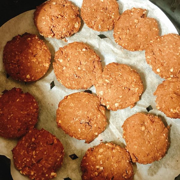 高蛋白花生醬餅乾（酥脆口感，無麵粉）：Prudence Ou 一起做