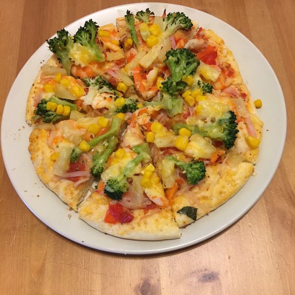 手工披薩餅皮：Lilian Lee 一起做