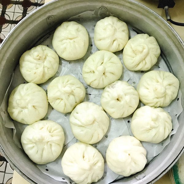 鮮肉竹筍香菇包子：賴曉慧 一起做