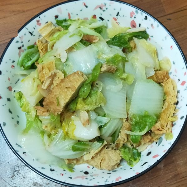 豆皮白菜：藍小亞 一起做