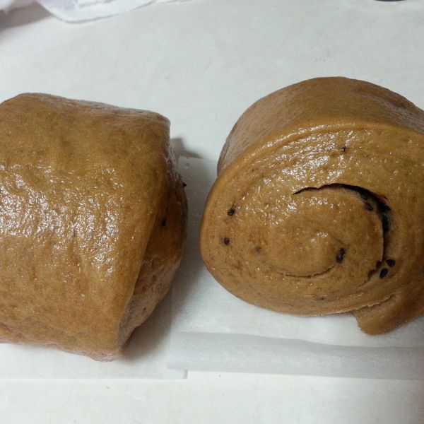 黑糖芝麻饅頭：Rebecca Lin 一起做