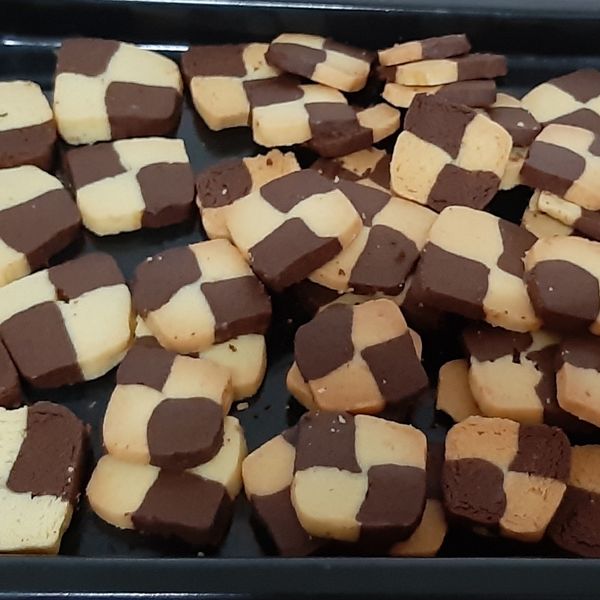 格子餅乾：和 一起做