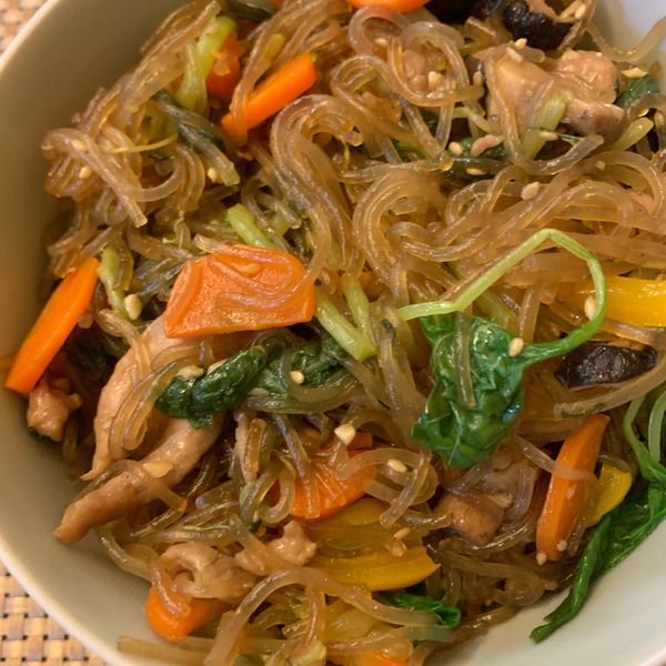 10分鐘韓式雜菜，10분잡채：白兔 一起做