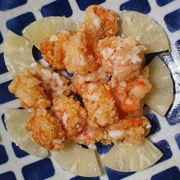 鳳梨蝦球：Wendy Tsao 一起做